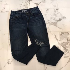 Wit & Wisdom Women’s Frayed Hem Jeans